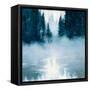 Boundary Waters-Julia Purinton-Framed Stretched Canvas