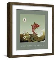 Boundless Joy Arising 1-Sybil Shane-Framed Art Print
