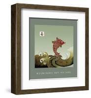 Boundless Joy Arising 1-Sybil Shane-Framed Art Print