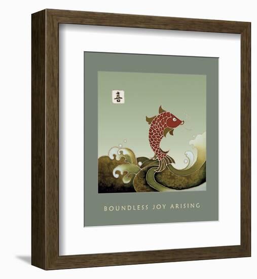 Boundless Joy Arising 1-Sybil Shane-Framed Art Print