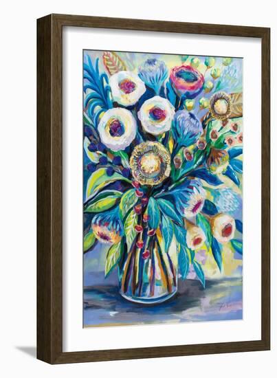 Bountiful Bouquet-Jeanette Vertentes-Framed Art Print