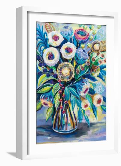 Bountiful Bouquet-Jeanette Vertentes-Framed Art Print