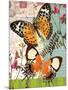 Bountiful Butterfly 1-Walter Robertson-Mounted Art Print