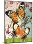 Bountiful Butterfly 1-Walter Robertson-Mounted Art Print