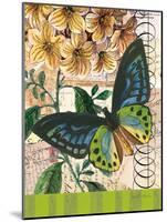 Bountiful Butterfly 2-Walter Robertson-Mounted Art Print