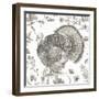 Bountiful Harvest I Sketch-Leslie Trimbach-Framed Art Print