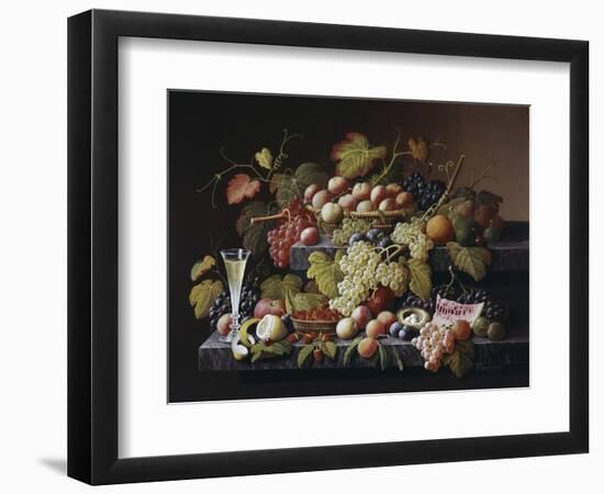 Bountiful Harvest-Severin Roesen-Framed Giclee Print