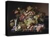 Bountiful Harvest-Severin Roesen-Stretched Canvas