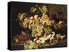 Bountiful Harvest-Severin Roesen-Stretched Canvas