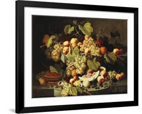 Bountiful Harvest-Severin Roesen-Framed Giclee Print