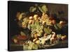 Bountiful Harvest-Severin Roesen-Stretched Canvas