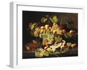 Bountiful Harvest-Severin Roesen-Framed Giclee Print