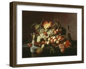 Bountiful Nature-Severin Roesen-Framed Giclee Print