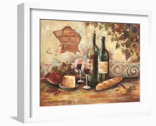 Bountiful Wine II-Gregory Gorham-Framed Art Print