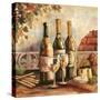 Bountiful Wine Sq I-Gregory Gorham-Stretched Canvas