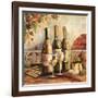 Bountiful Wine Sq I-Gregory Gorham-Framed Art Print