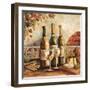 Bountiful Wine Sq I-Gregory Gorham-Framed Art Print