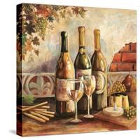 Bountiful Wine Sq I-Gregory Gorham-Stretched Canvas