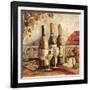 Bountiful Wine Sq I-Gregory Gorham-Framed Photographic Print
