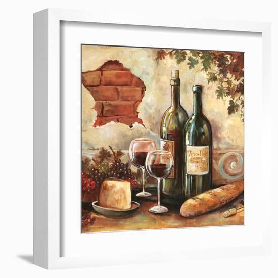 Bountiful Wine Sq II-Gregory Gorham-Framed Art Print