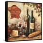 Bountiful Wine Sq II-Gregory Gorham-Framed Stretched Canvas