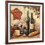 Bountiful Wine Sq II-Gregory Gorham-Framed Art Print