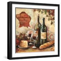 Bountiful Wine Sq II-Gregory Gorham-Framed Art Print