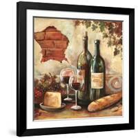 Bountiful Wine Sq II-Gregory Gorham-Framed Art Print