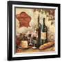 Bountiful Wine Sq II-Gregory Gorham-Framed Art Print