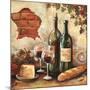 Bountiful Wine Sq II-Gregory Gorham-Mounted Art Print