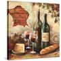 Bountiful Wine Sq II-Gregory Gorham-Stretched Canvas