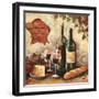 Bountiful Wine Sq II-Gregory Gorham-Framed Art Print