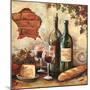 Bountiful Wine Sq II-Gregory Gorham-Mounted Art Print