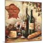 Bountiful Wine Sq II-Gregory Gorham-Mounted Art Print