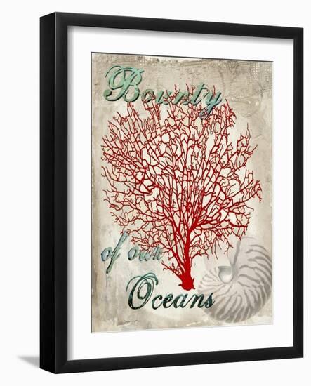 Bounty of our Oceans-Karen Williams-Framed Giclee Print