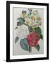 Bouqet of Camellias, Narcisses and Pansies-Pierre-Joseph Redoute-Framed Art Print