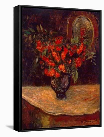 Bouquet, 1884-Paul Gauguin-Framed Stretched Canvas