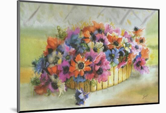 Bouquet 5-null-Mounted Art Print