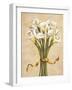 Bouquet bianco-Lisa Corradini-Framed Art Print