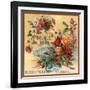 Bouquet Brand - California - Citrus Crate Label-Lantern Press-Framed Art Print