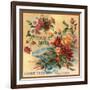 Bouquet Brand - California - Citrus Crate Label-Lantern Press-Framed Art Print