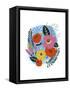 Bouquet Brights I-June Vess-Framed Stretched Canvas