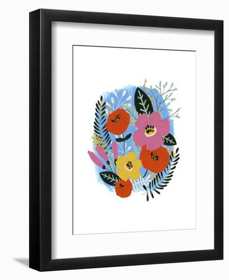 Bouquet Brights I-June Vess-Framed Art Print