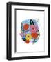 Bouquet Brights I-June Vess-Framed Art Print