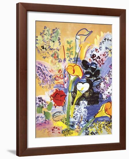 Bouquet d'Arums-Raoul Dufy-Framed Art Print