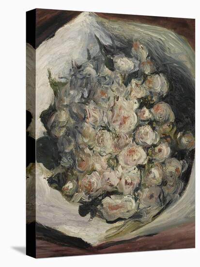 Bouquet dans une loge-Pierre-Auguste Renoir-Stretched Canvas