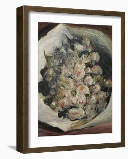 Bouquet dans une loge-Pierre-Auguste Renoir-Framed Giclee Print