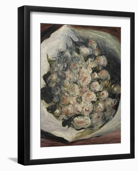 Bouquet dans une loge-Pierre-Auguste Renoir-Framed Giclee Print