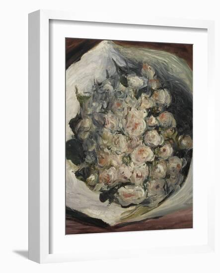 Bouquet dans une loge-Pierre-Auguste Renoir-Framed Giclee Print