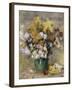 Bouquet de chrysanthèmes dans un vase-Pierre-Auguste Renoir-Framed Giclee Print